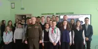 Встреча с представителями Военного комиссариата Борисовского и Крупского районов.